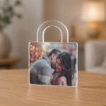 Personalised Acrylic Padlock Photo Plaque Acrylic Anniversary Personalised Acrylic Padlock Photo Plaque Acrylic Anniversary