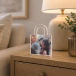 Personalised Acrylic Padlock Photo Plaque Acrylic Anniversary Personalised Acrylic Padlock Photo Plaque Acrylic Anniversary