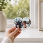 Personalised Heart Photo Plaque Gift for Couples Anniversary Personalised Heart Photo Plaque Gift for Couples Anniversary
