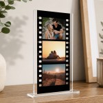 Personalised Custom Photo Film Strip Polaroid Plaque Gift Personalised Custom Photo Film Strip Polaroid Plaque Gift