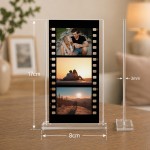 Personalised Custom Photo Film Strip Polaroid Plaque Gift Personalised Custom Photo Film Strip Polaroid Plaque Gift