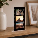 Personalised Custom Photo Film Strip Polaroid Plaque Gift Personalised Custom Photo Film Strip Polaroid Plaque Gift