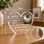 Personalised Pet Memorial Plaque With Custom Photo Name and Year Personalised Pet Memorial Plaque With Custom Photo Name and Year