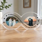 Personalised Infinity Photo Acrylic Plaque Gift for Boyfriend Personalised Infinity Photo Acrylic Plaque Gift for Boyfriend