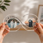 Personalised Infinity Photo Acrylic Plaque Gift for Boyfriend Personalised Infinity Photo Acrylic Plaque Gift for Boyfriend
