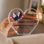 Gift For Best Friend PERSONALISED Photo Freestanding Plaque Gift For Best Friend PERSONALISED Photo Freestanding Plaque