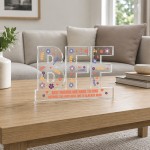 Friendship Gift Freestanding Acrylic Plaque 15x10cm Friend Gift