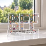 Best Friend Acrylic Plaque 15x10cm Friendship Birthday Christmas Best Friend Acrylic Plaque 15x10cm Friendship Birthday Christmas