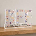 Best Friend Acrylic Plaque 15x10cm Friendship Birthday Christmas Best Friend Acrylic Plaque 15x10cm Friendship Birthday Christmas