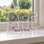 Best Friend Gift for Her 15x10cm Freestanding Acrylic Plaque