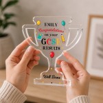Personalised Congratulation On Your GCSE Results Passed Exams