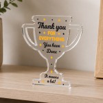 Appreciation Thank You Gift Acrylic Trophy Plaque For Teacher Appreciation Thank You Gift Acrylic Trophy Plaque For Teacher