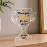 Appreciation Thank You Gift Acrylic Trophy Plaque For Teacher Appreciation Thank You Gift Acrylic Trophy Plaque For Teacher
