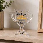 Appreciation Thank You Gift Acrylic Trophy Plaque For Teacher Appreciation Thank You Gift Acrylic Trophy Plaque For Teacher