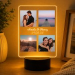Personalised Gift For Couple Photo Gifts Night Lights Frame Personalised Gift For Couple Photo Gifts Night Lights Frame