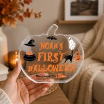 Personalised Babys First Halloween Pumpkin 15x12cm Plaque Keeps Personalised Babys First Halloween Pumpkin 15x12cm Plaque Keeps