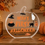 Personalised Babys First Halloween Pumpkin 15x12cm Plaque Keeps Personalised Babys First Halloween Pumpkin 15x12cm Plaque Keeps