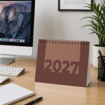 2027 Brown Calendar Desktop Office Planner Month to View 2027 Brown Calendar Desktop Office Planner Month to View