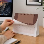 2027 Brown Calendar Desktop Office Planner Month to View 2027 Brown Calendar Desktop Office Planner Month to View