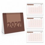 2027 Brown Calendar Desktop Office Planner Month to View 2027 Brown Calendar Desktop Office Planner Month to View