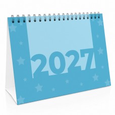 2027 Calendar Desktop Office Planner Month to View Flip Calendar