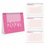 Pink 2027 Calendar Desktop Office Planner Month to View Pink 2027 Calendar Desktop Office Planner Month to View