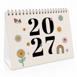 Colourful 2027 A5 Desktop Calendar Month to View Spiral Bound Colourful 2027 A5 Desktop Calendar Month to View Spiral Bound