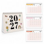 Colourful 2027 A5 Desktop Calendar Month to View Spiral Bound Colourful 2027 A5 Desktop Calendar Month to View Spiral Bound