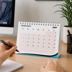 Blue 2027 A5 Desktop Calendar Month to View Spiral Bound Planner Blue 2027 A5 Desktop Calendar Month to View Spiral Bound Planner