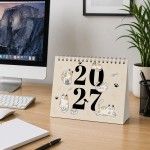 Cat 2027 A5 Desktop Calendar Month to View Spiral Bound Planner Cat 2027 A5 Desktop Calendar Month to View Spiral Bound Planner