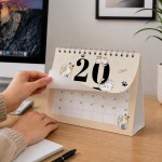 Cat 2027 A5 Desktop Calendar Month to View Spiral Bound Planner Cat 2027 A5 Desktop Calendar Month to View Spiral Bound Planner