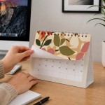 Floral 2027 A5 Desktop Calendar Month to View Spiral Bound Floral 2027 A5 Desktop Calendar Month to View Spiral Bound