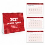 2027 Desktop Calendar Freestanding Desk Planner 16 Pages Notes