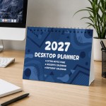 2027 Calendar Desktop Planner Organiser 16 Page Flip Office Desk 2027 Calendar Desktop Planner Organiser 16 Page Flip Office Desk