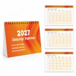 2027 Desk Calendar Desktop Desk Planner 16 Page Flipbook