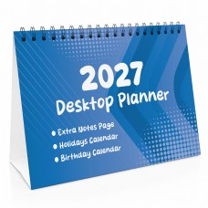 2027 Calendar Desktop Flipbook Calendar 16 Page Month To View