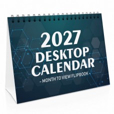 Desk Calendar 2027 Month To View Desktop Calender Office Wor
