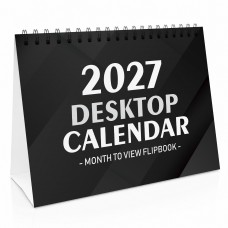 2027 Calendar Flipbook Desk Calender Office Desktop Planner