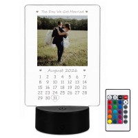Personalised Anniversary LED Light Photo Gift For Women Men Gift