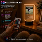Personalised Anniversary LED Light Photo Gift For Women Men Gift