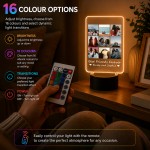 Personalised Best Friend LED Night Light Lamp Friendship Gift