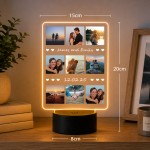 Personalised Couple Gift LED Light Custom Photo Plaque Gifts Personalised Couple Gift LED Light Custom Photo Plaque Gifts