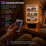 Personalised Couple Gift LED Light Custom Photo Plaque Gifts Personalised Couple Gift LED Light Custom Photo Plaque Gifts