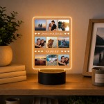 Personalised Couple Gift LED Light Custom Photo Plaque Gifts Personalised Couple Gift LED Light Custom Photo Plaque Gifts