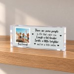 Personalised Best Friend Photo Plaque Friendship Keepsake