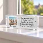 Personalised Best Friend Photo Plaque Friendship Keepsake