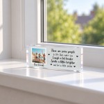 Personalised Best Friend Photo Plaque Friendship Keepsake