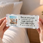 Personalised Best Friend Photo Plaque Friendship Keepsake