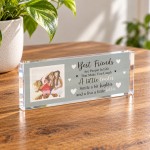 Best Friend Gift for Her Personalised Photo Friendship Gift Best Friend Gift for Her Personalised Photo Friendship Gift