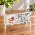 Best Friend Birthday Gift for Her Personalised Photo Keepsake
